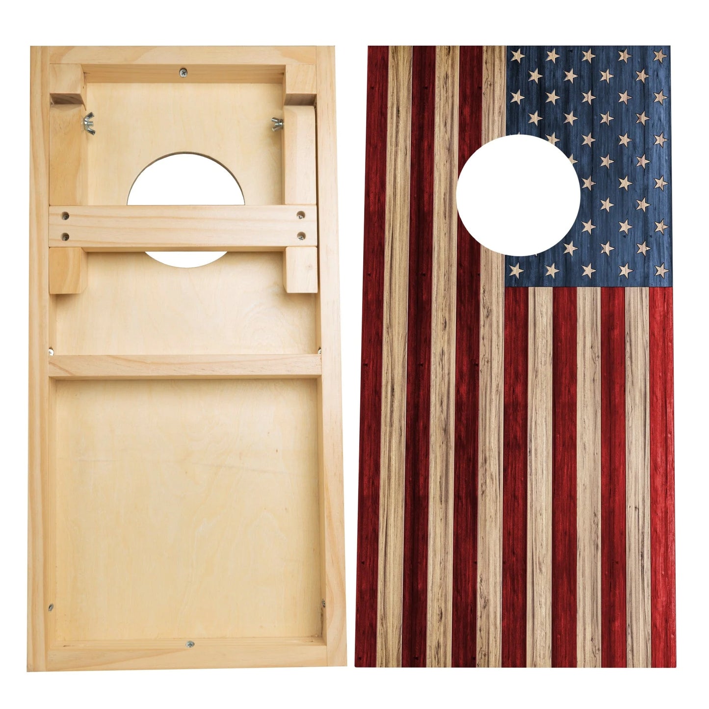 Bitty Bags Mini-Cornhole Set: American Flag Design